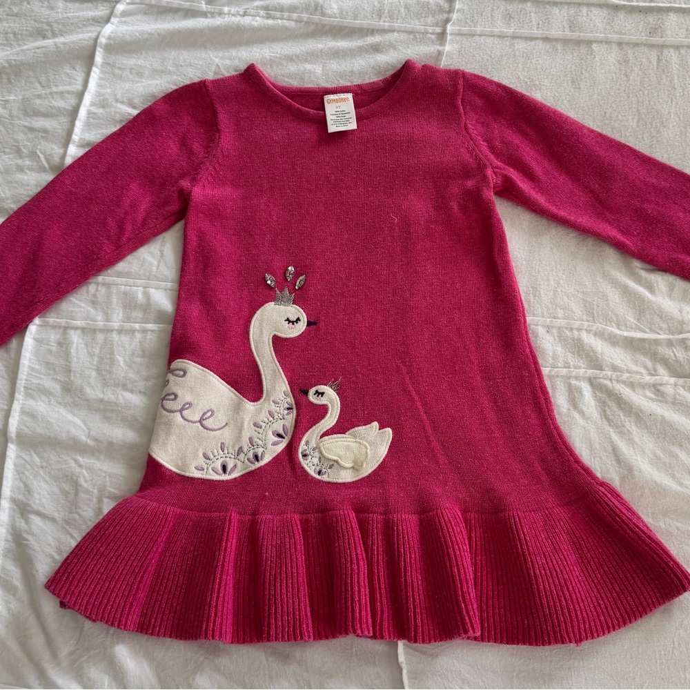 Gymboree Pink Swan Dress for Kids